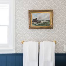 Some wallpaper manufacturers will recommend a certain kind of adhesive for their product. These Bathrooms Make A Great Case For Installing Wallpaper