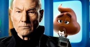 Patrick Stewart sẽ lồng tiếng cho cục "Yaourt Socola" trong The Emoji Movie