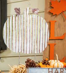 Shop for garden outdoor stake online at target. Galvanized Metal Pumpkin Yard Stake Wind And Weather