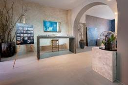 This is a high polished venetian plaster. Novacolor Opens A New Social Showroom In Milan