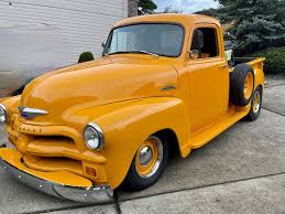 Image result for Orange 1954 Truck