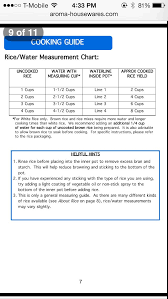 Rice Cooker Measurements In 2019 Rice Cooker Recipes Rice