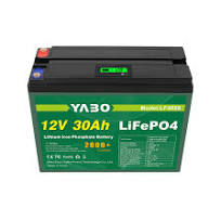 YABO Ładowalne 12 V 30 Ah LiFePO4 Akumulator 12 V Akumulator ...