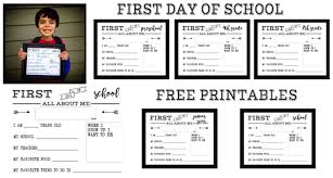 ***if you like this product you may be interested in the complete all about. Free Printable First Day Of School Signs Paper Trail Design