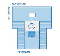 Sterile C-Section Drape with Viewing Window | Medline