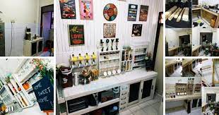 Diy rak piring gantung, model rak dapur sederhana, rak bumbu dapur dari kayu, cara memasang rak untuk itulah simak ulasan berikut terkait rak dapur agar anda memiliki dapur dengan desain dan model sesuai sumber gambar : Hadiah Istimewa Buat Isteri Baru Bersalin Lelaki Ni Kongsi Idea Diy Dapur Guna Kayu Pallet Dengan Bajet Rm1k Sweet Kreatif Keluarga