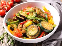 Ratatouille Au Cookeo Recette De Ratatouille Au Cookeo Marmiton In 2020 Ratatouille Recept Groenteschotel Geroosterde Groenten