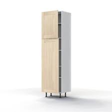 mon espace maison meuble colonne cuisine chene massif brut largeur 60cm