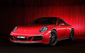 Hd Wallpaper 2017 Porsche 911 Carrera 4 Gts Coupe 4k Red Mode Of Transportation Wallpaper Flare