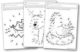 Coloriage pâques maternelle à imprimer. Jeux Des Points A Relier De Paques Points A Relier Paques Maternelle