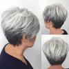 Pixie Haircut Short Grey Hair