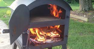 An outdoor pizza oven can take a friday night pizza date to a whole new level. Authentic Portable Fast Heating Outdoor Wood Fired Pizza Ovens Crafted In France