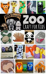 These jungle animal counting puzzles are perfect for preschoolers and kindergarteners to practice counting to 10 and recognizing numbers! 100 Amazing Zoo Animal Crafts