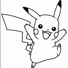 Dibujos Pikachu Para Dibujar Imprimir Colorear Y Recortar Facilmente Colorear Pokemon Dibujo De Pikachu Dibujos