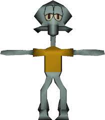 Download Zip Archive Squidward On Cross Clipart Full Size Clipart 3324519 Pinclipart
