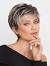 Woman Salt And Pepper Short Hair