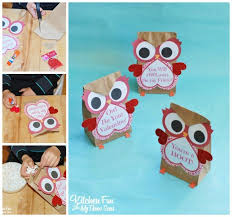 There are 19564 kids valentine bags for sale on etsy, and they cost 8,31 $ on average. Valentine Owl Craft Paper Treat Bags With A Free Printable Kitchen Fun With My 3 Sons