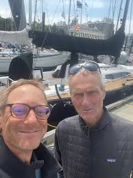 Day 2 Part 2 -18th July Update from Skipper John Murkowski: (driving record  today of 15.2 knots!!) Hello from Joy Ride. Skip John here. We made it  through the first night and