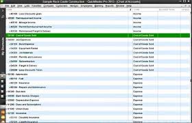 working with quickbooks pro 2013 chart of accounts part 2