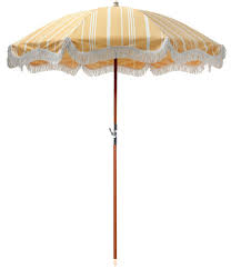 Vintage Yellow Stripe Umbrella Business Pleasure Co Beach Umbrella Vintage Yellow Umbrella
