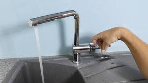 Küche wasserhahn blanco vorfenster armatur für spülen mit aussicht in der küche blanco so können sie den wasserhahn einfach senkrecht aus dem becken ziehen und an der seite des spülbeckens. Kuchenarmatur Wechseln Anleitung Diybook At