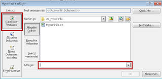 Drag and drop files to create a hyperlink in excel i am creating loads of hyperlinks from multiple folder locations and would like to know how to simply drag and drop a file from windows explorer into an cell and have it creat a hyperlink to that file location. Hyperlinks Und Schaltflachen Einfaches Navigieren In Excel Der Tabellenexperte