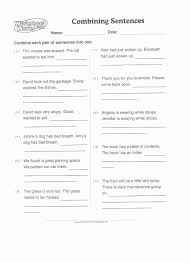 Punctuation Worksheets 5th Grade 5th Grade Grammar Worksheets In 2020 Complex Sentences Worksheets Combining Sentences Writing Sentences Worksheets
