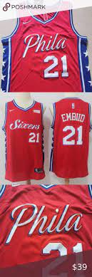 Brand New Philadelphia 76ers Joel Embiid Jersey Brand New Authentic Nike Men S Philadelphia 76ers Joel Embiid Royal 2019 2020 Philadelphia 76ers Nike Men 76ers
