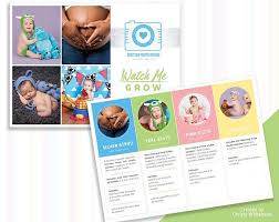 Watch Me Grow Postcard Photographer Template Baby Plan Packages Photography Pric In 2020 Photography Templates Photographer Pricing Templates Photographer Marketing