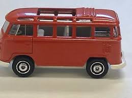 Vintage Matchbox Diecast 1998 Vw Transporter Bus Rare Red Used Very Good Ebay In 2020 Matchbox Vw Transporter Diecast