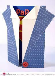 Dobla la tarjeta en forma de acordeón. Observatorio Especializarse Abuelo Tarjetas En Forma De Corbata Para El Dia Del Padre La Forma Amargo Mas