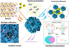 Manipulating polarization attenuation in NbS2–NiS2 nanoflowers through  homogeneous heterophase interface engineering toward microwave absorption  with shifted frequency bands