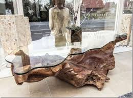 Wurzeltisch Couchtisch Baumwurzel Couchtisch Baumstamm Tisch Baumstamm