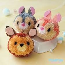 Pin Von Sabine Thometich Auf Tiere Pompoms Basteln Pompons Basteln Diy Pompons