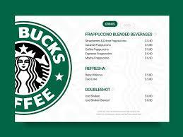 Day 093 Price List Web Design Quotes Price List Design Starbucks Price List