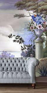 Le Jardin Aux Oiseaux Un Decor Dans Le Style De Bergl En 5 Les De 70cm Decorative Painting Stylish Interior Design Cool Walls