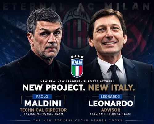 Maldini e Leonardo renunciam cargos na dire&ccedil;&atilde;o da It&aacute;lia, diz imprensa europeia: Dezesseis dias depois do an&uacute;ncio da contrata&ccedil;&atilde;o de Paolo Maldini e Leonardo, os dirigentes renunciaram seus cargos na Federa&ccedil;&atilde;o Italiana