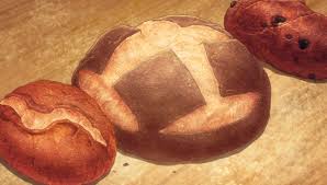Madera Tastes Rick S Bread Shining Hearts Shiawase No Pan Episode 7 Anime Loaf Bread Madera