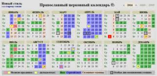 Pravoslavnyj Kalendar Na 2016 God