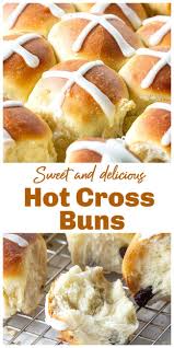 Easy Hot Cross Buns Recipe Recipe In 2020 Best Bread Recipe Hot Cross Buns Recipe Easy Homemade Bread Easy