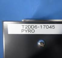 Kokusai Electric T2DD6-17045 PYRO Control Panel DD-1203V 300mm Used Working
