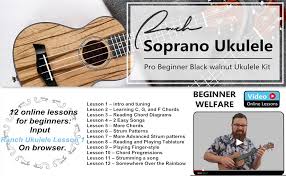 Check spelling or type a new query. Amazon Com Ranch Soprano Ukulele 21 Inch Professional Learn To Play Beginner Ukelele With 12 Free Online Lessons Ukalalee Starter Instrument Kit Ukele Bundle Gig Bag Tuner Strap Aquila String Set Matte Musical Instruments