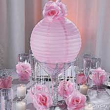 Hot Air Balloon Centerpiece Possibility Bridal Shower Decorations Pink Bridal Shower Decorations Pink Bridal Shower