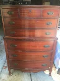 Vintage Antique Lammert S Tall Boy Chest Of Drawers Dresser Selling On Craigslist Chest Of Drawers Vintage Antiques