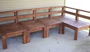 2x4 Outdoor Sectional Home Home Diy Home Decor