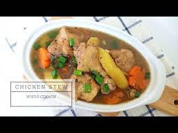 Jom hidangkan stew ayam ni untuk keluarga, memang mengenyangkan dengan isi ayam, kentang dan cendawan. Resepi Stew Ayam Malaysian Chicken Stew Chicken Stew Recipe Youtube