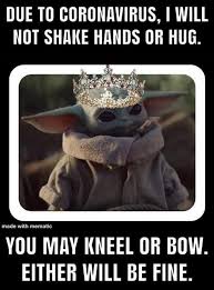 Pin By Stephanie Blackstock On Baby Yoda In 2020 Yoda Meme Yoda Funny Funny Relatable Memes