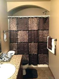 Leopard Print Bathroom Decor Set Home Interior In 2020 Brown Bathroom Decor Animal Print Bathroom Leopard Print Bathroom