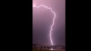 Lightning is a proprietary computer bus and power connector created and designed by apple inc. Watch Lightning Strike In Saudi Arabia Splits Mountain Rock Causes Damage Al Arabiya English