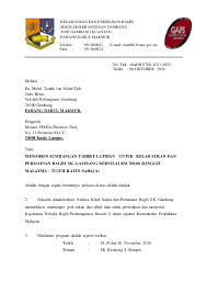 Contoh surat rayuan pertukaran guru pendidik2u. Suratmintasumbangan Ragbi Tshirt